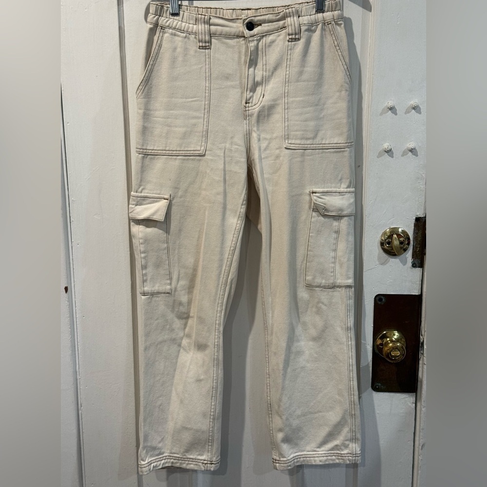 PacSun Men's Off-White Cargo Pants